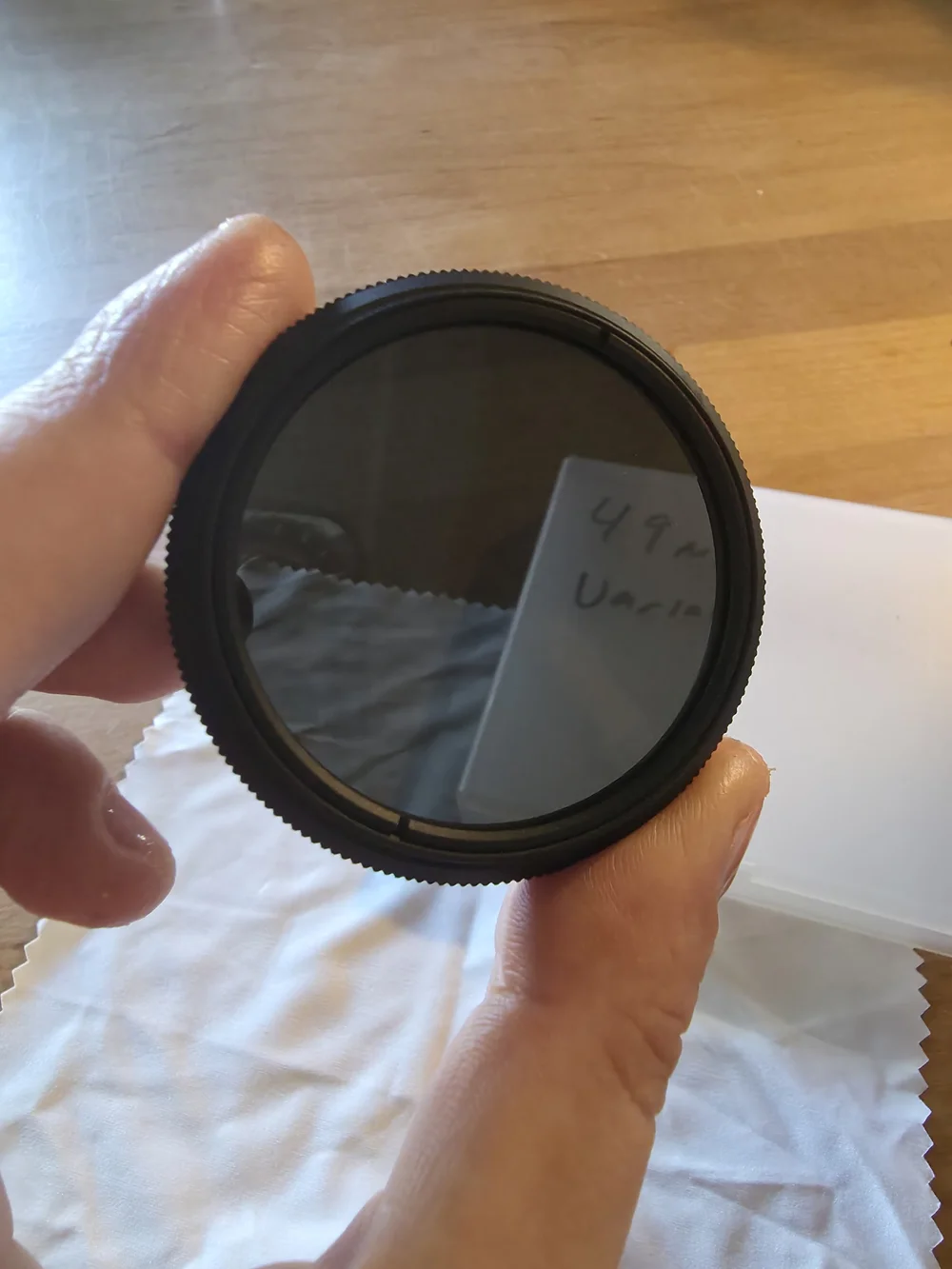 K&R 49mm Variable ND Lens Filter - Black